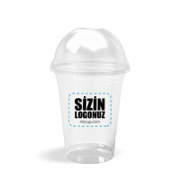 16oz Özel Baskılı Plastik Bardak