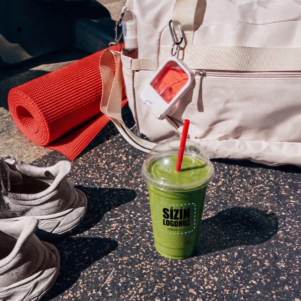 16oz Özel Baskılı Plastik Bardak